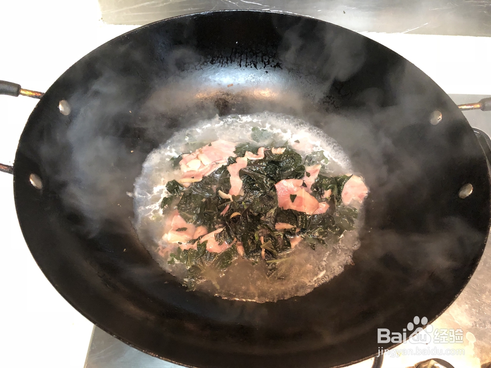 在家也能做的紫苏豆芽