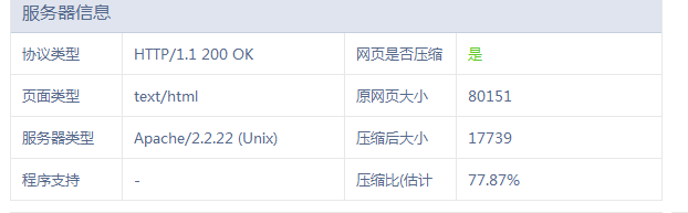 apache服务器怎样gzip压缩