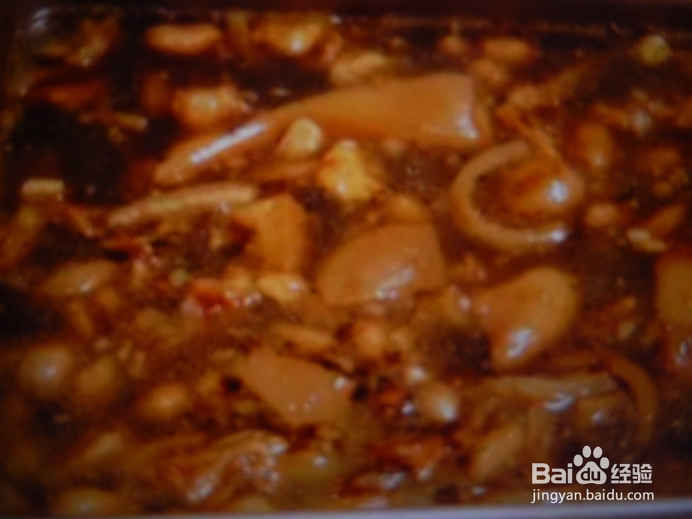 花生猪脚皮冻？