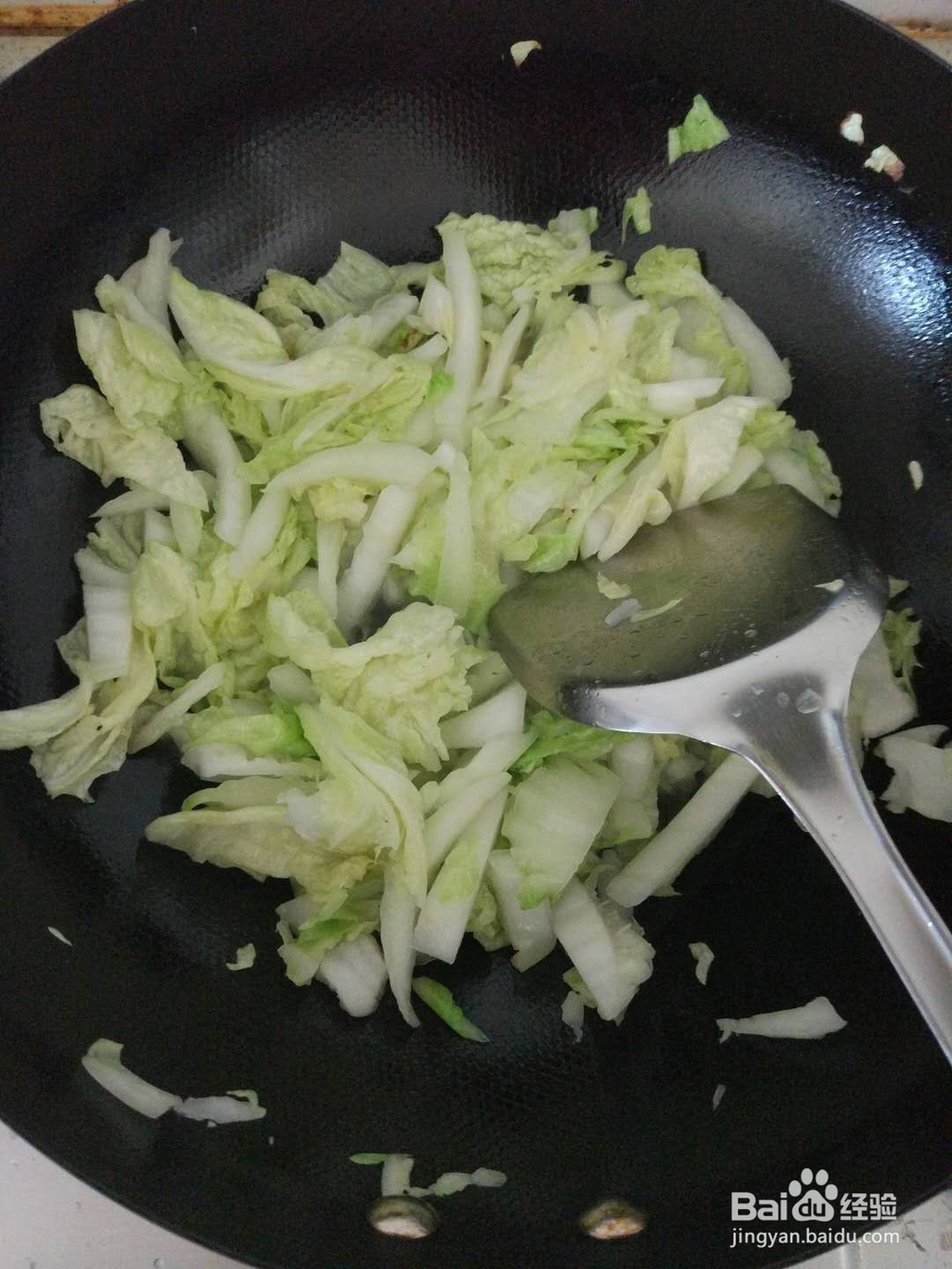如何做白菜炒粉丝