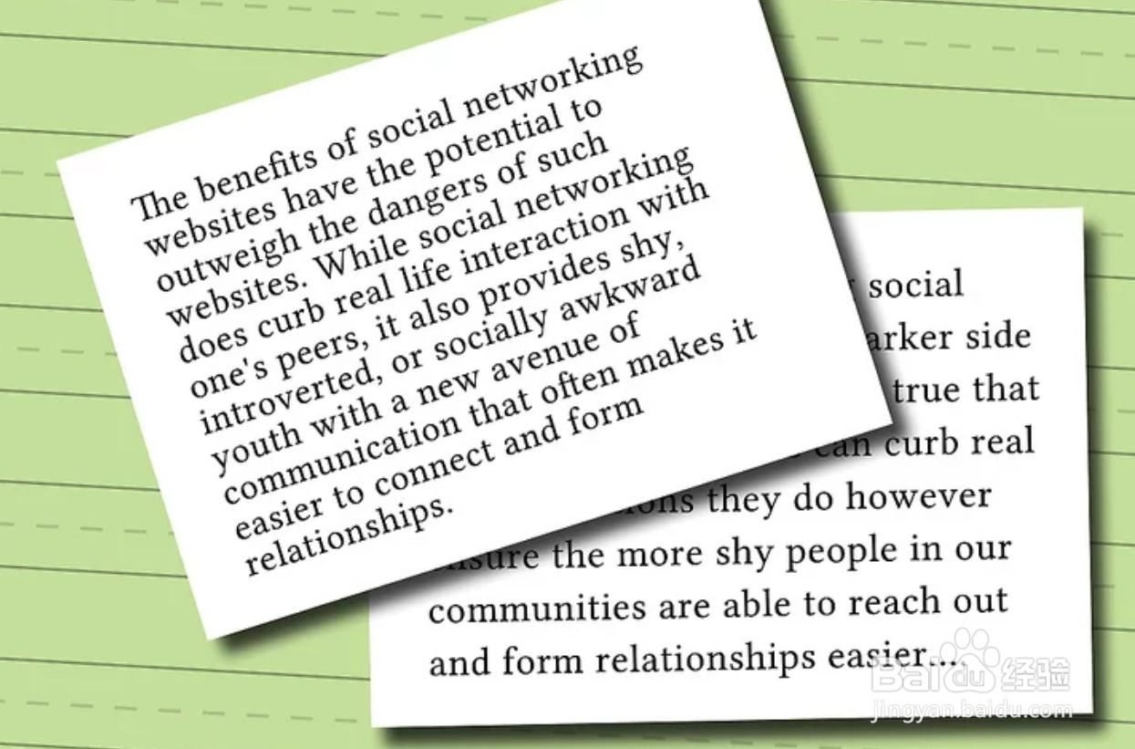 如何写英文短评