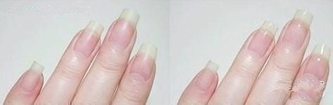 简单法式美甲DIY 闪烁霓虹美甲教程图解