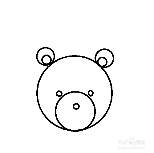 如何简笔画泰迪熊