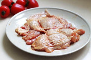 鸡排番茄蛋焗饭