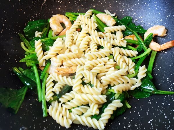 芝麻风味螺旋意面