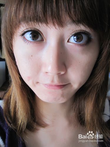 日系超无辜大眼妆