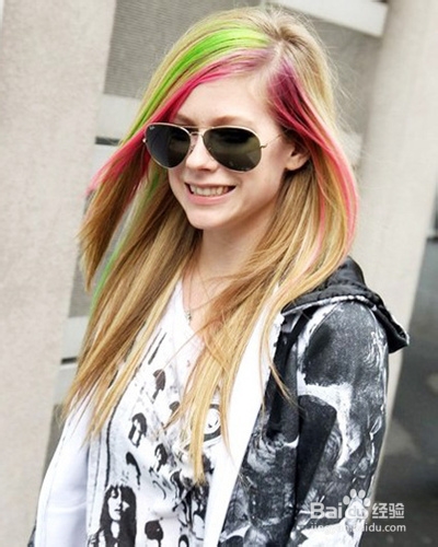 女星染发发型示范 五彩缤纷任你挑
