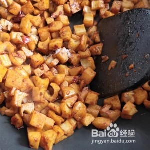 香辣藕丁制作过程