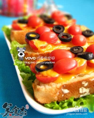 烤面包片的做法