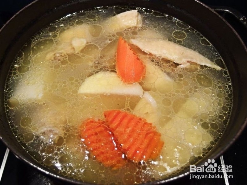 怎样做出家常菜系列之山药鸡汤
