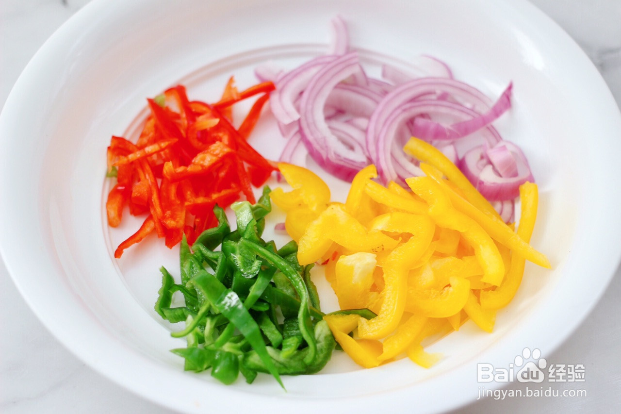 柠香彩蔬鸡胸肉的做法