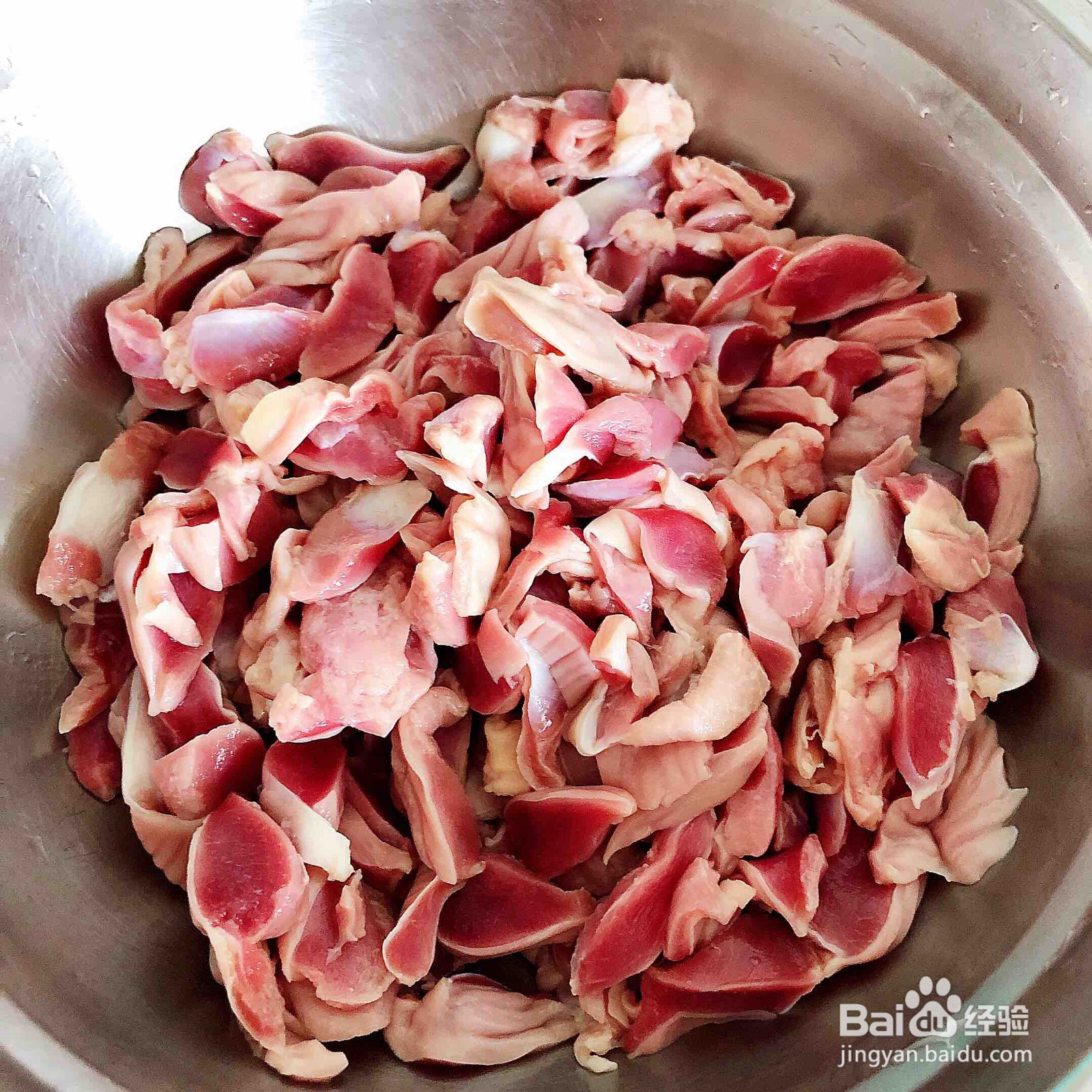 家常青椒炒鸡胗