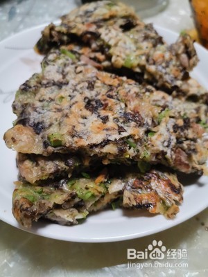 紫菜饼的家常做法