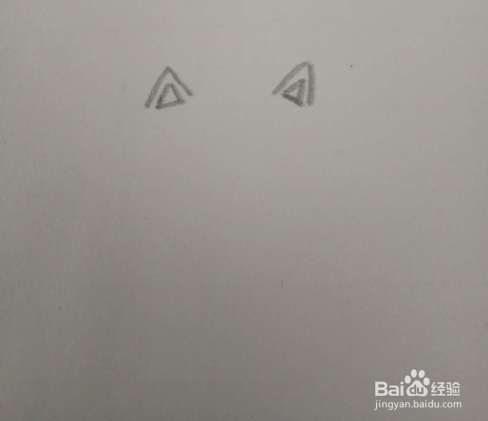 画简笔画狐狸的第三种画法