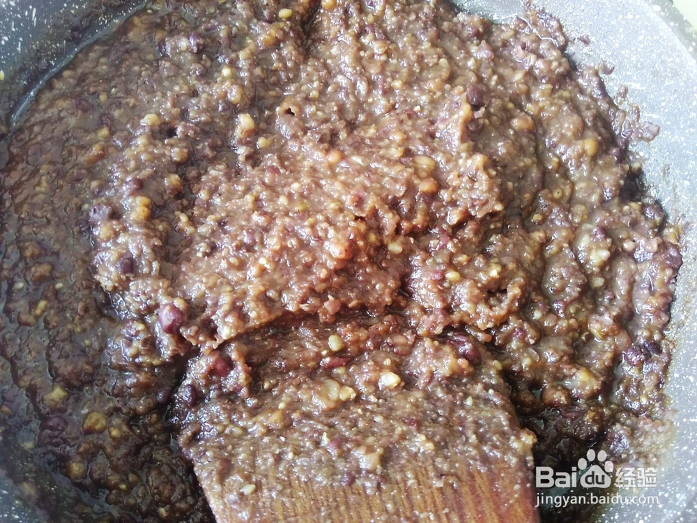 自做的红豆沙煎包