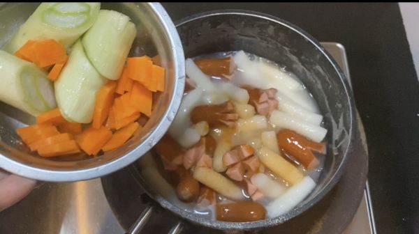 韩式芝士炒年糕