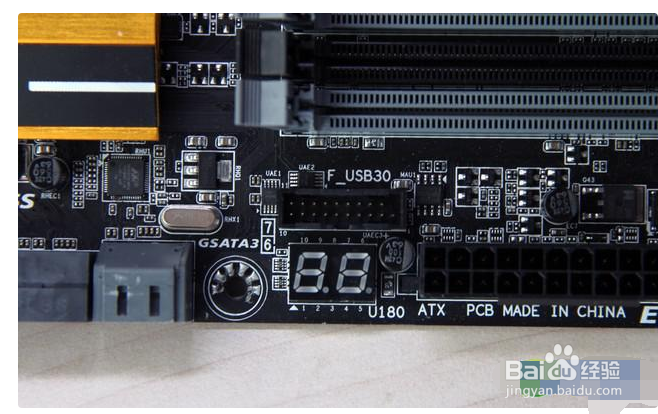 电脑机箱内部接线方法。
