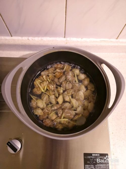 自己做绿茶蛤蜊花甲汤海鲜美食