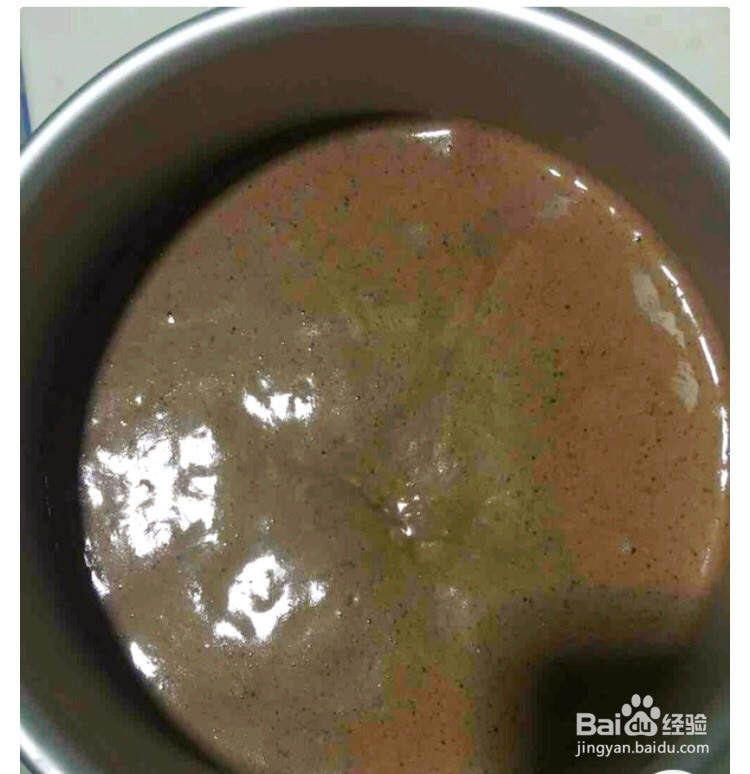 六寸可可戚风蛋糕的做法