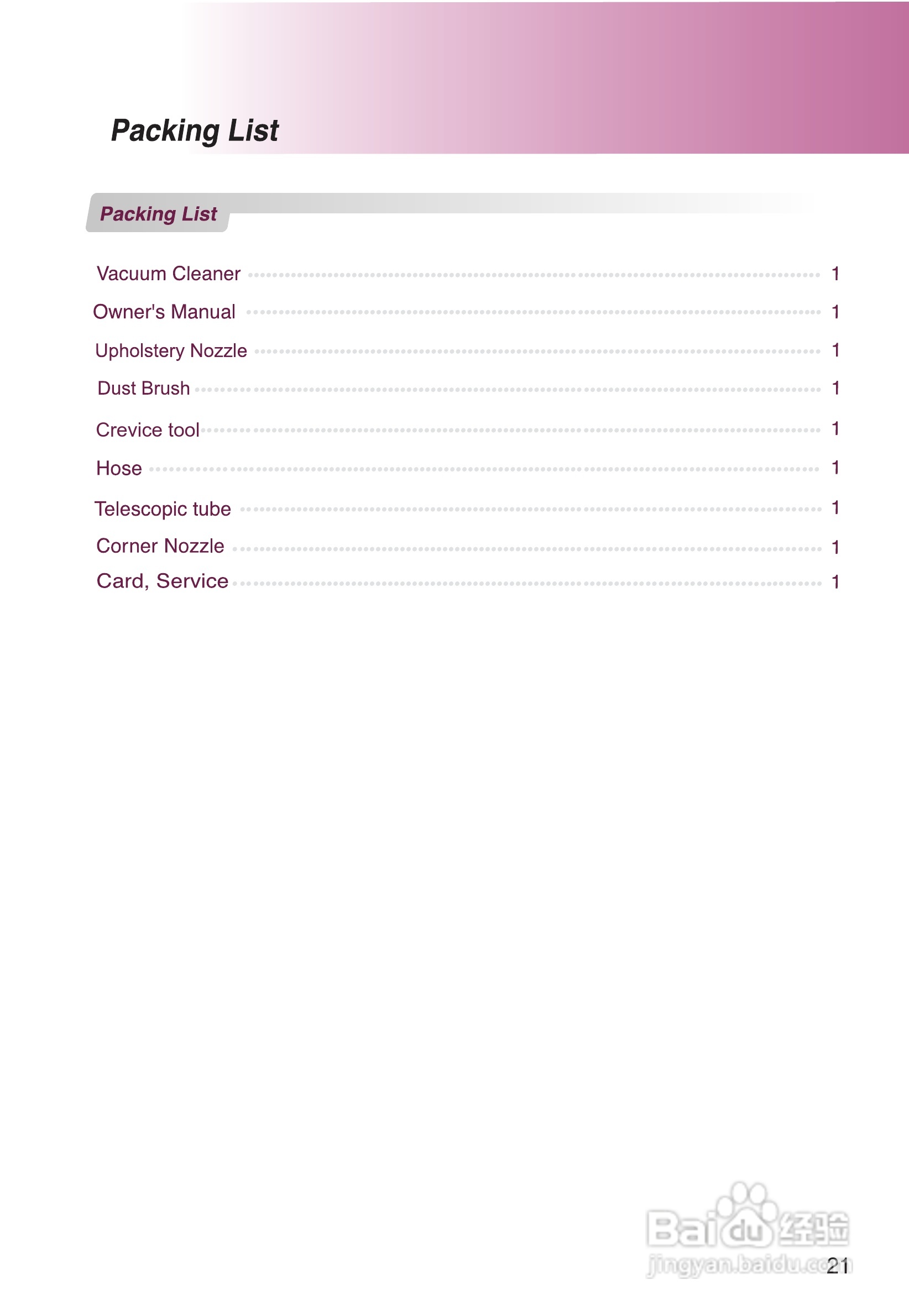 LG VC3116GNT吸尘器说明书:[3]