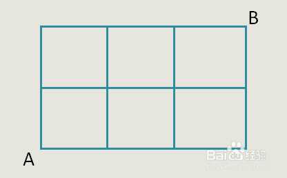 数学运算之最短路线数求法--标数法