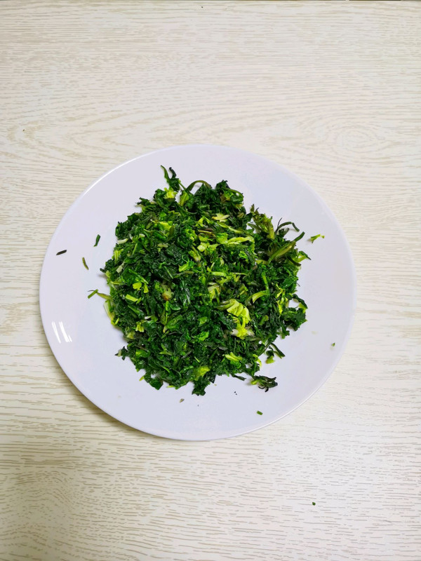 荠菜炒鸡蛋真香还鲜