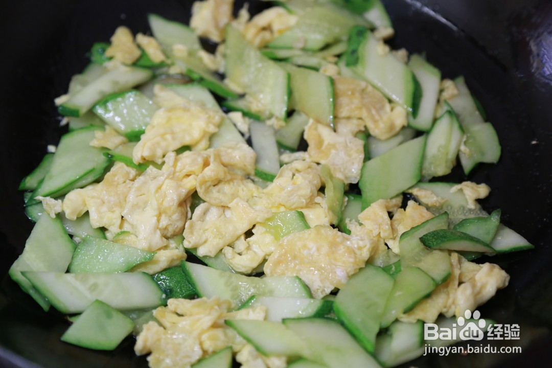 怎么做黄瓜炒鸡蛋
