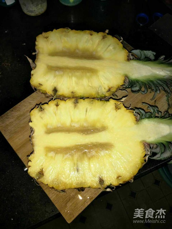 菠萝饭的家常做法