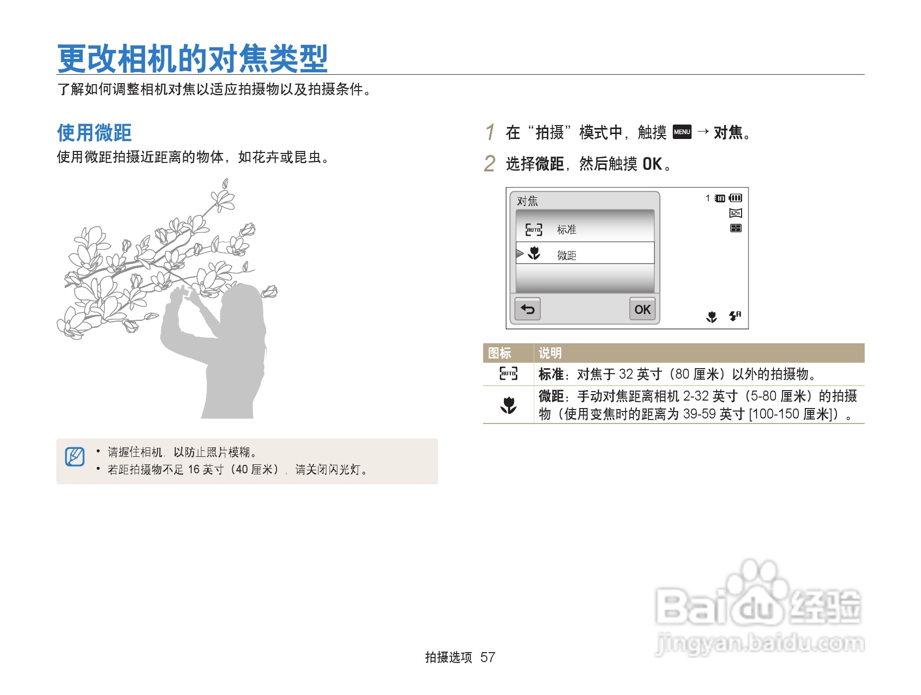 三星ST95数码相机使用说明书:[6]