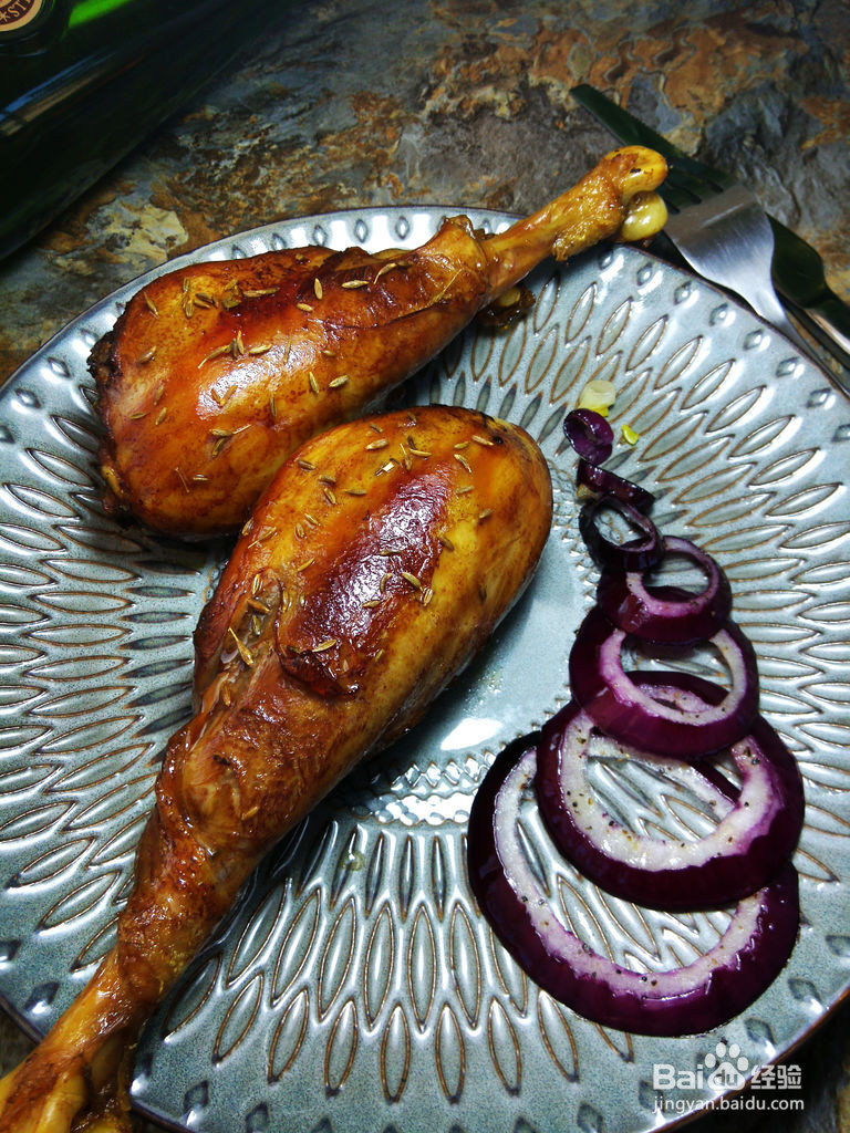 香烤鸡腿的做法