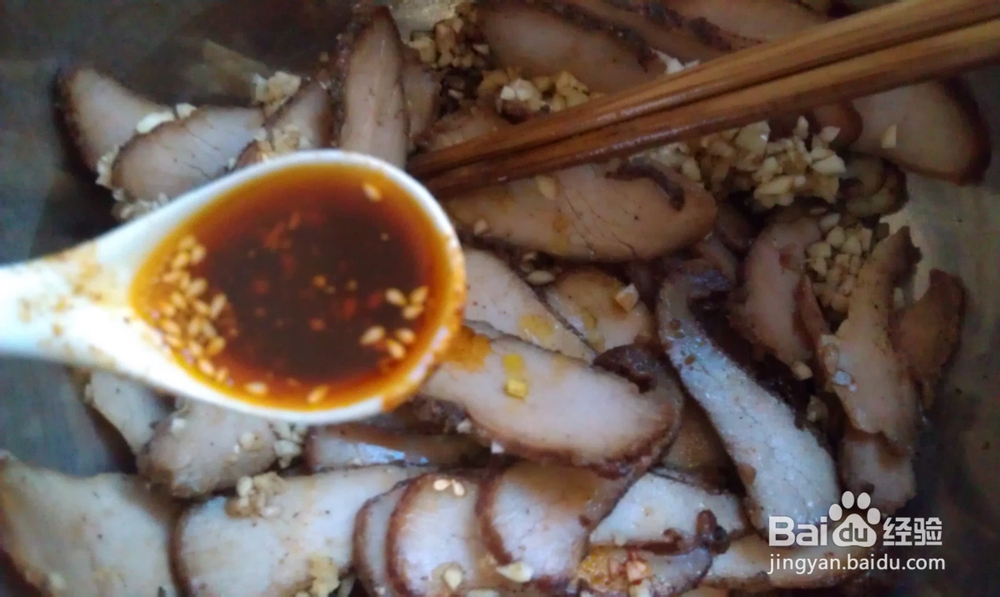 蒜拌烤肉怎么做