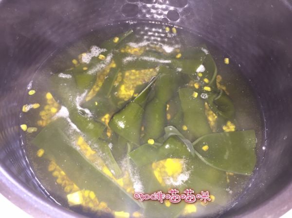 绿豆海带炖冰糖