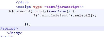 使用select2做带搜索功能的下拉框基于jQuery