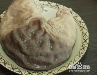如何简便的将猪肚焯水