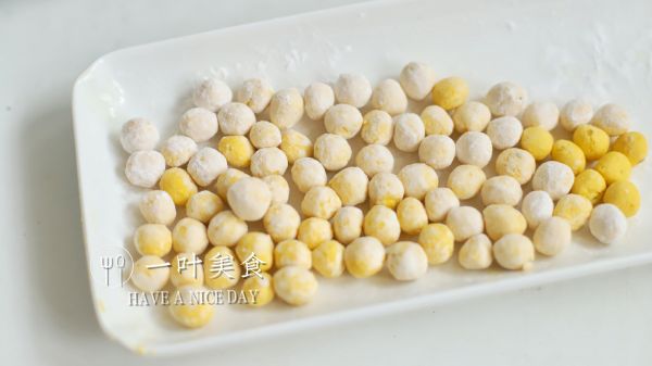 酒酿南瓜糯米丸子