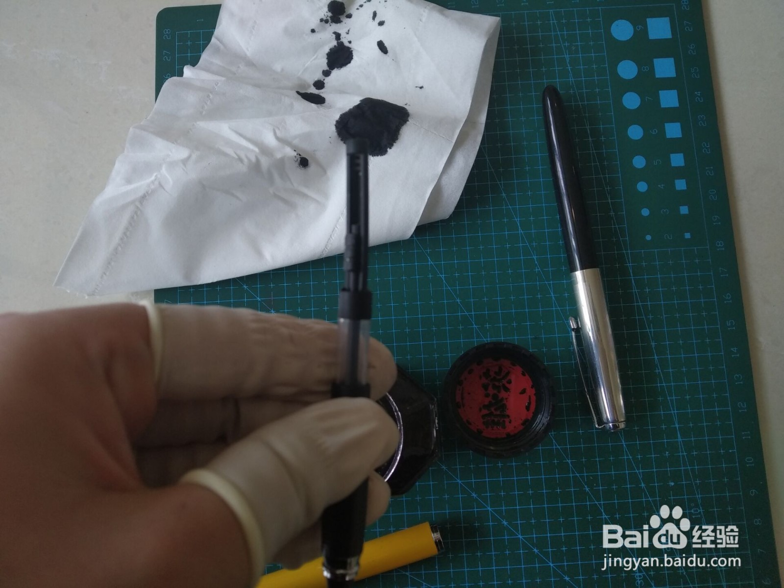 如何给吸墨钢笔完美的吸墨?