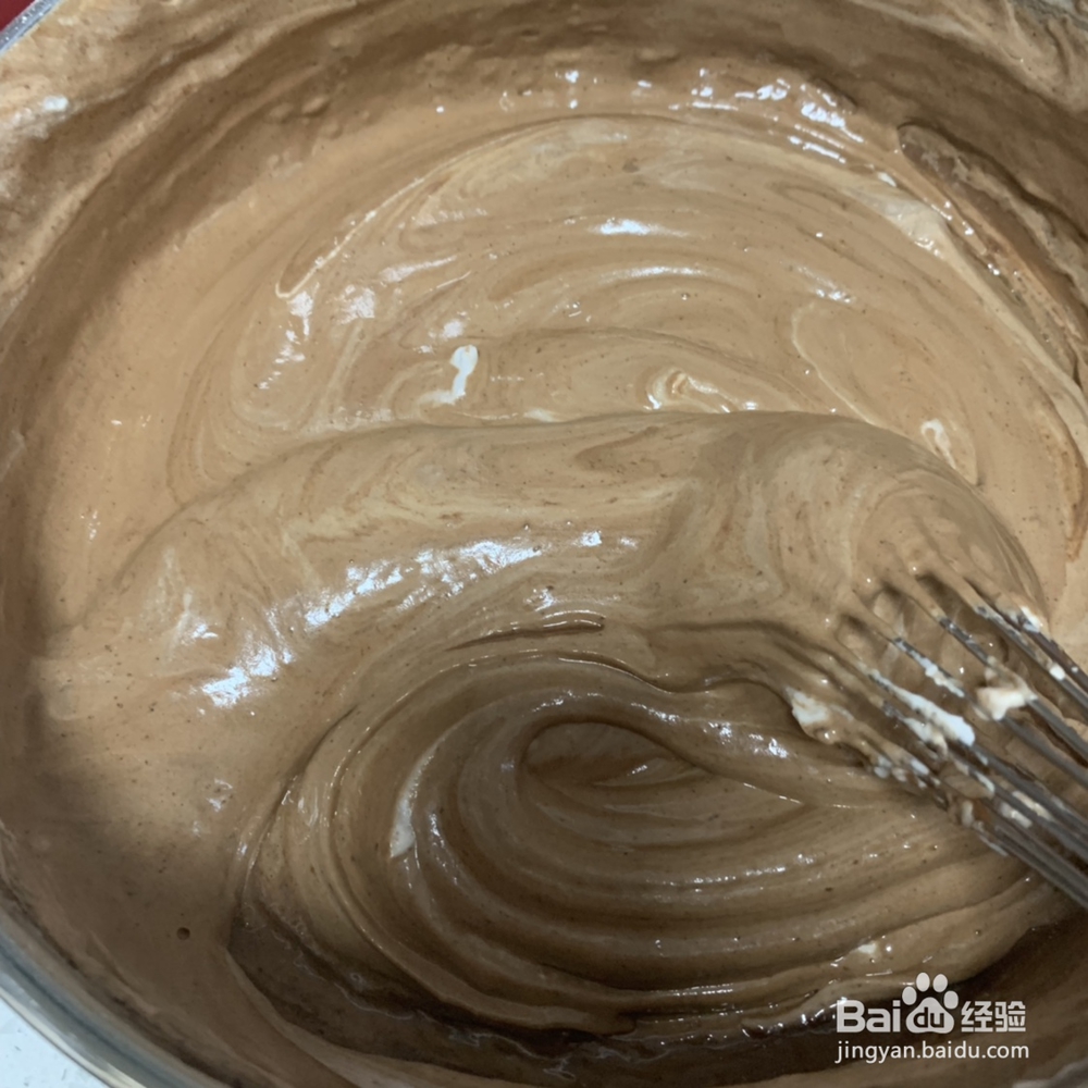 自己做巧克力戚风蛋糕