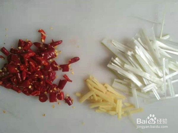 酸辣土豆丝的做法