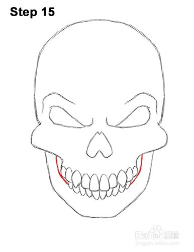 如何为万圣节画一个头骨——加菲的吃货生活