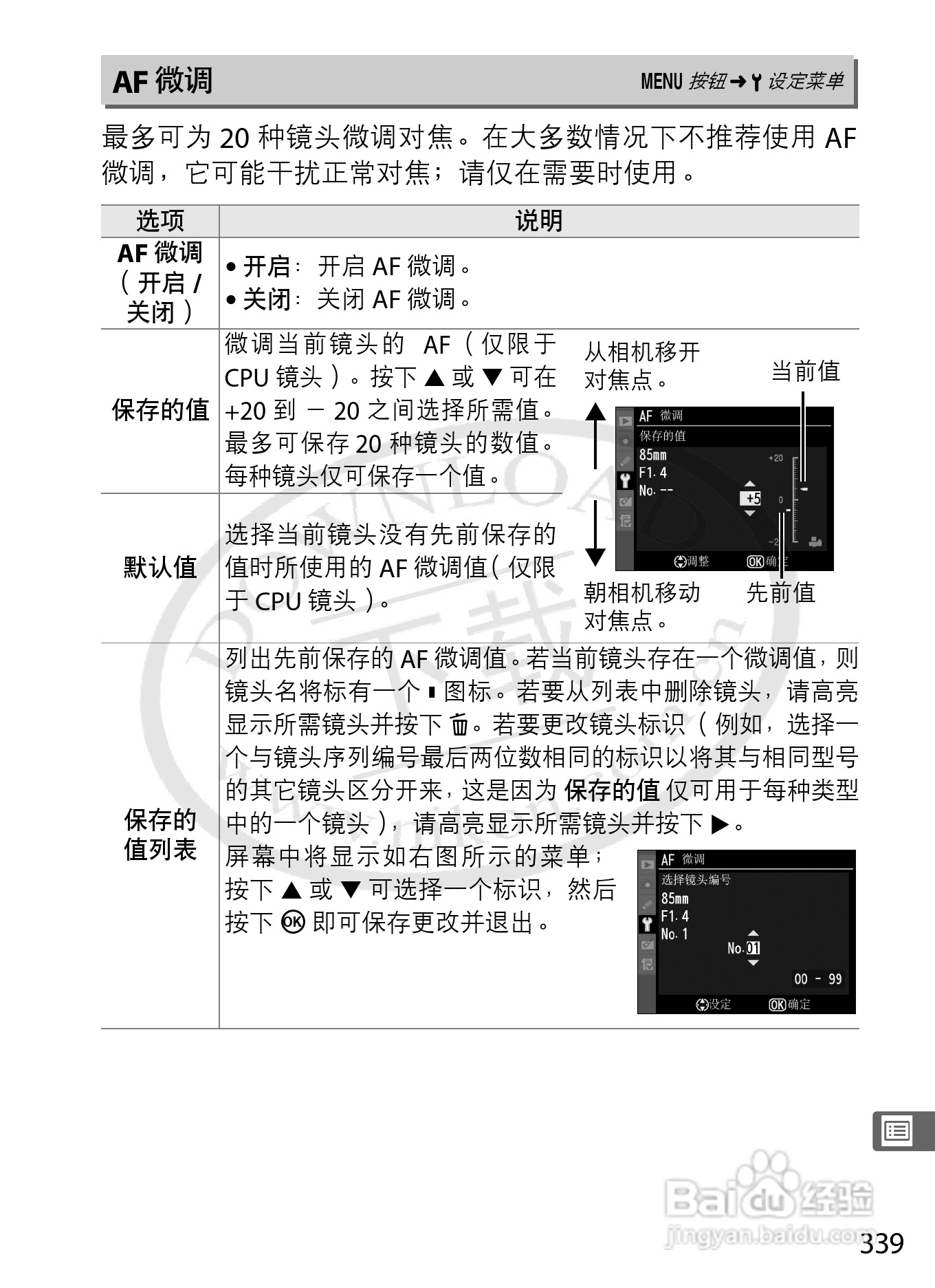 尼康D3S数码相机使用说明书:[37]