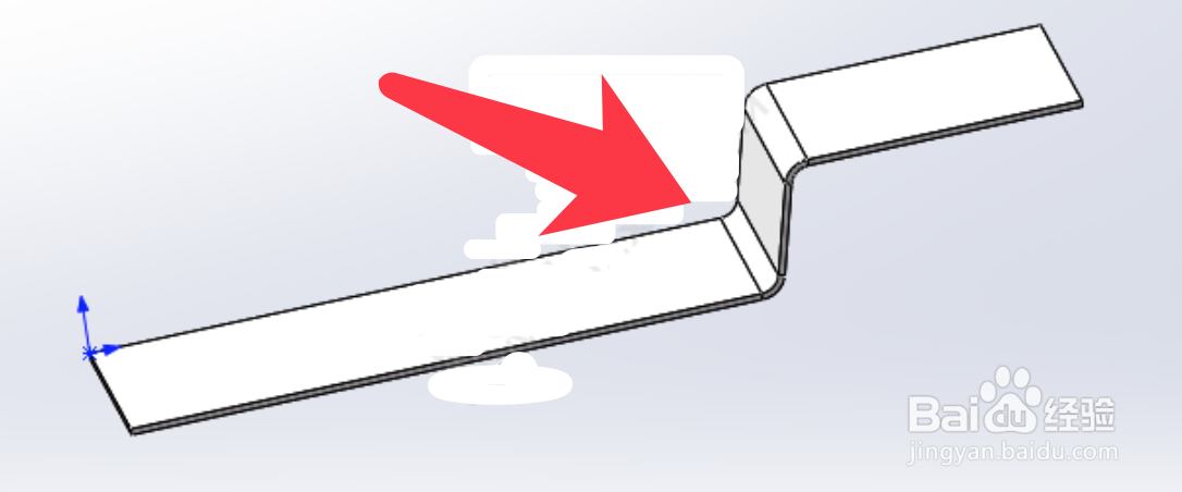 solidworks如何将钣金折弯