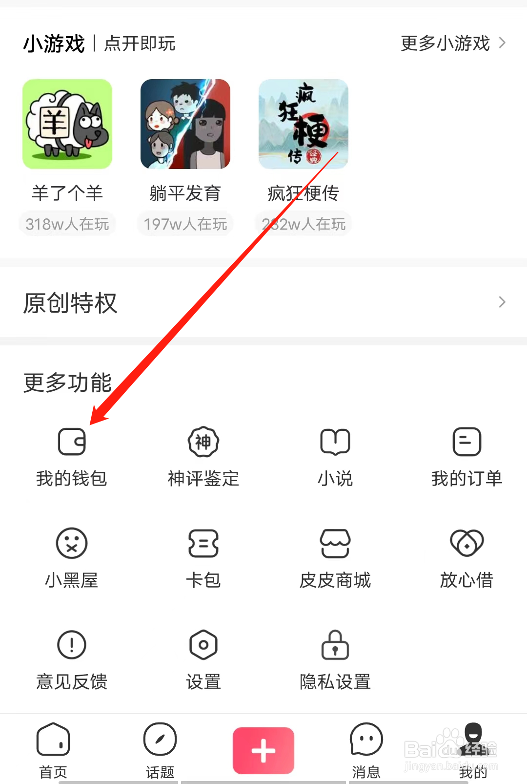 怎样在皮皮虾进入我的钱包