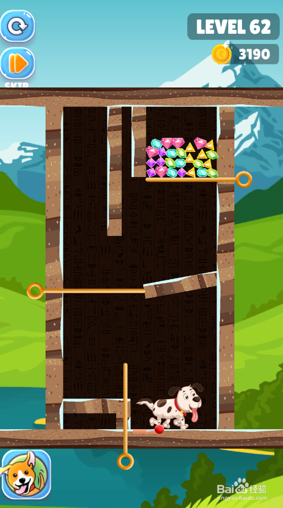 Save The Puppy的LEVEL 62怎样通关？