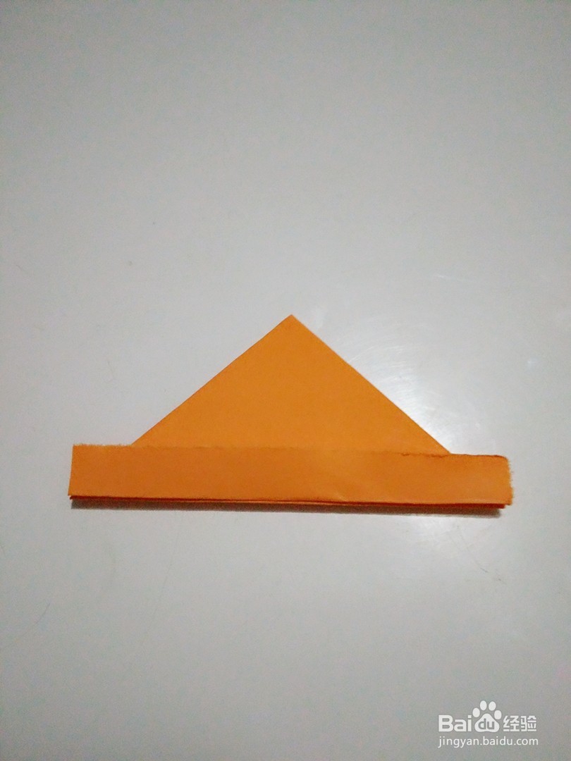 折纸小船的折法