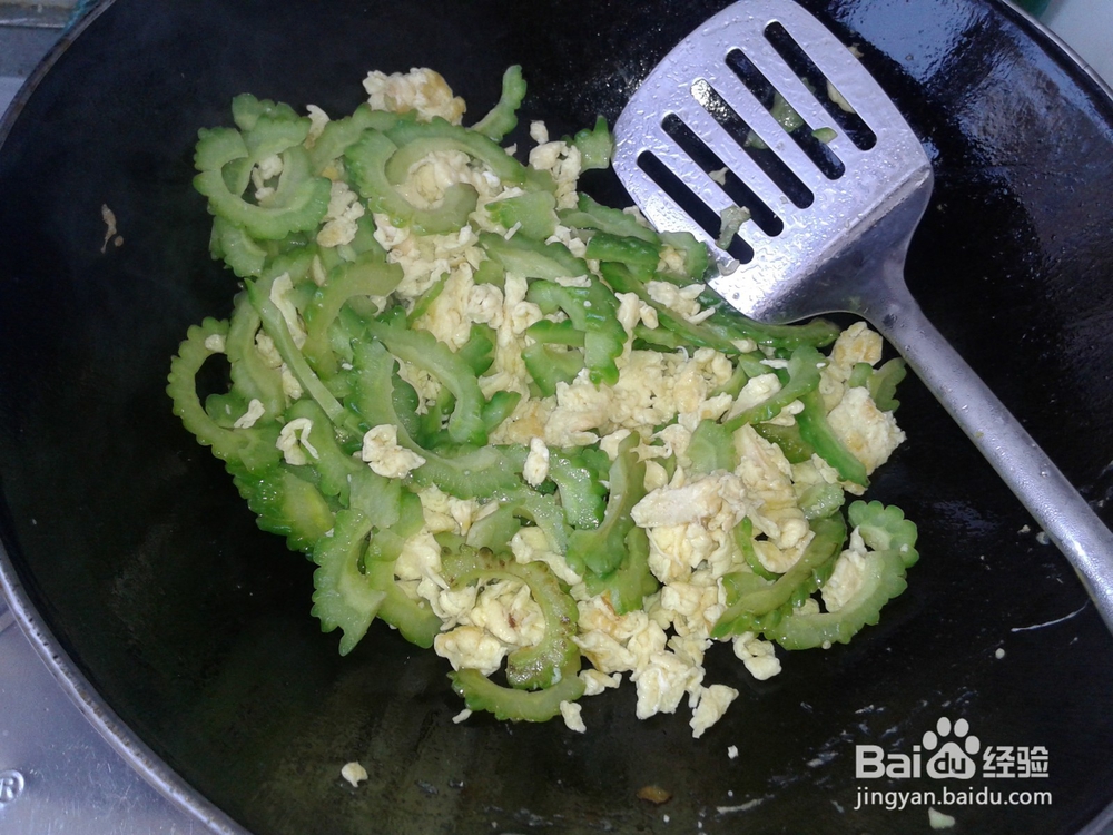 夏日菜——苦瓜炒鸡蛋