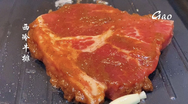 黑胡椒西冷牛排