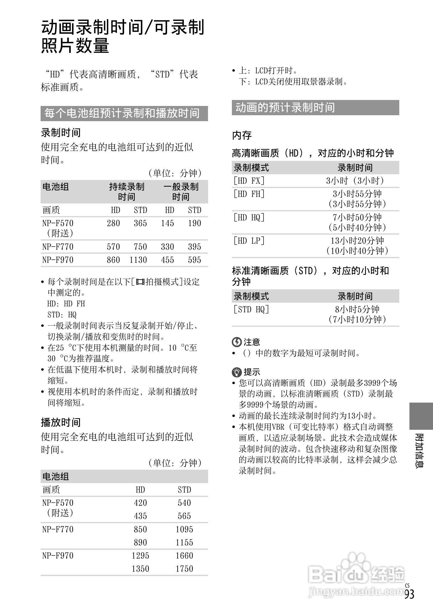 HXR-MC1500C肩扛式高清摄录一体机操作手册:[10]