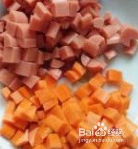 玉米胡萝卜丁的做法