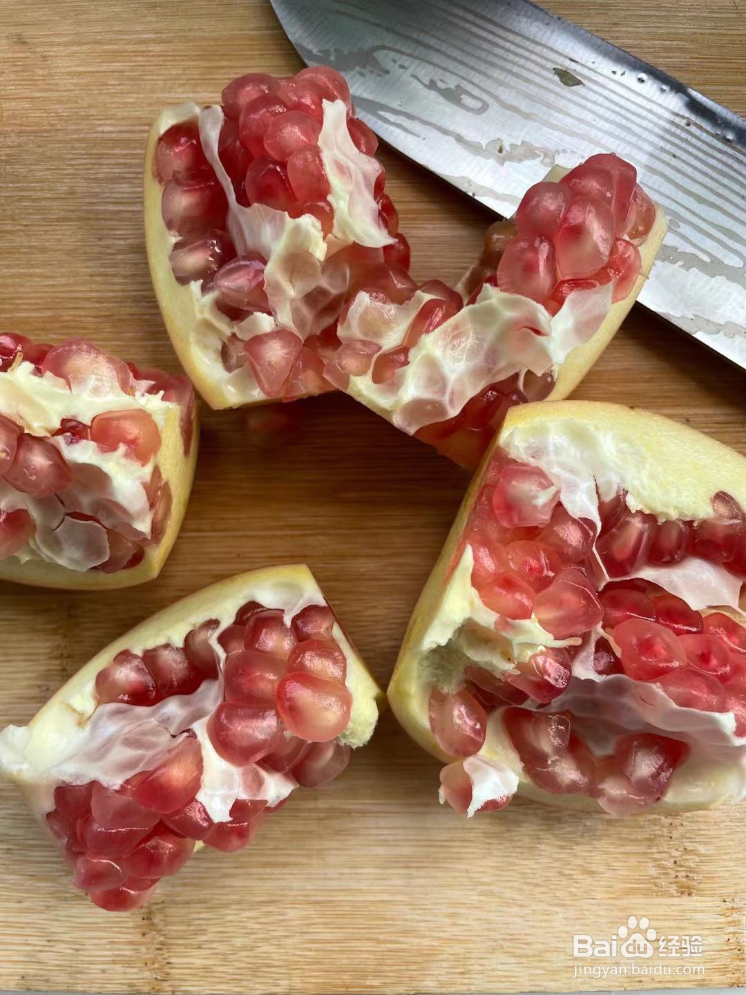 如何快速剥石榴