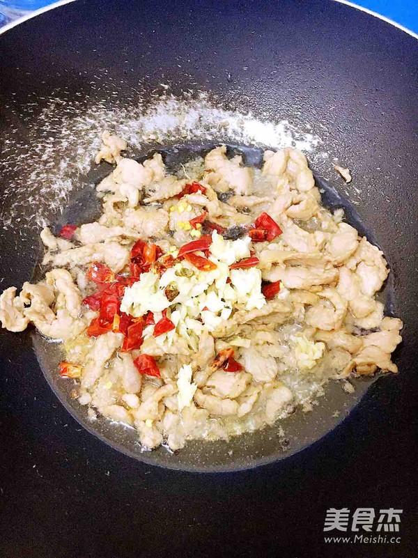 山药木耳炒肉片